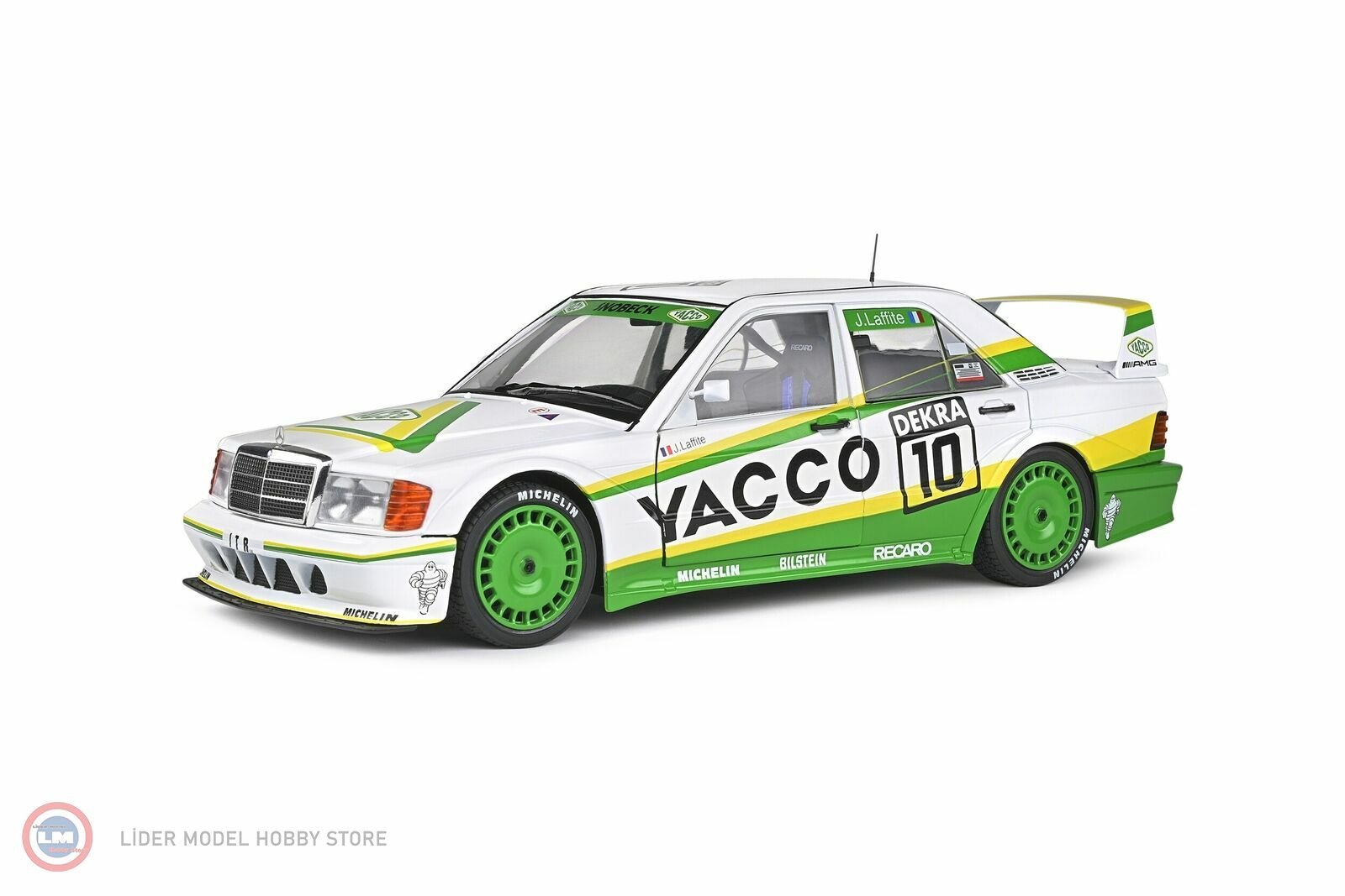 1:18 1991 Mercedes Benz 190E Evo 2 #10 DTM Laffite