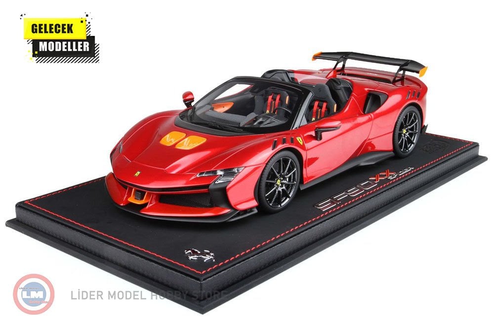 1:18 2024 Ferrari SF90 XX Spider Red Fuoco