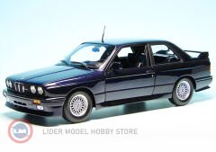 1:18 1989 BMW M3 (E30) STREET EVO - Dark Blue