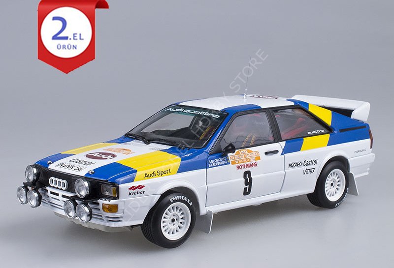 1:18 1982 Audi Quattro Rally no 9