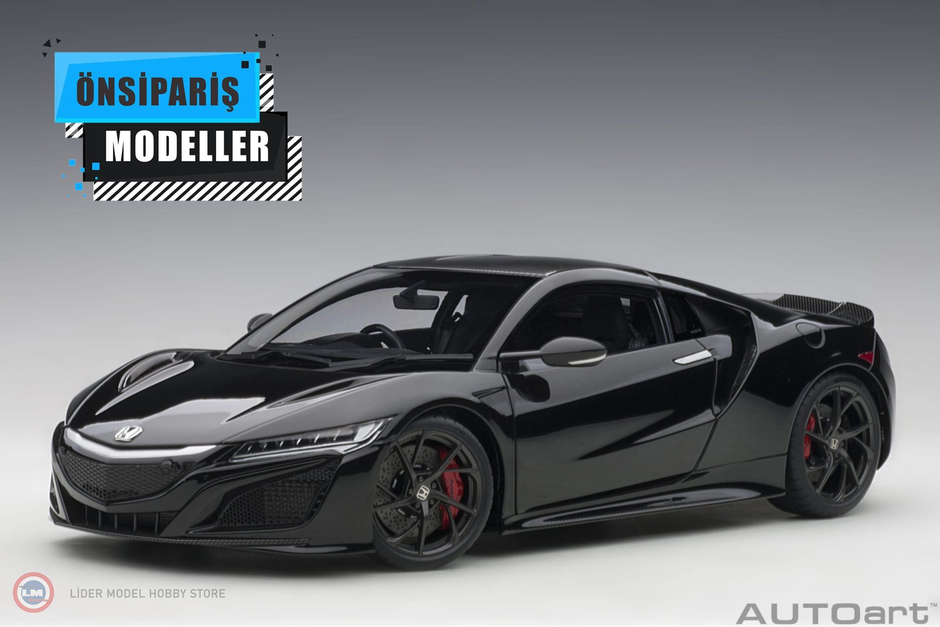 1:18 2016 Honda NSX NC1 Berlina Black