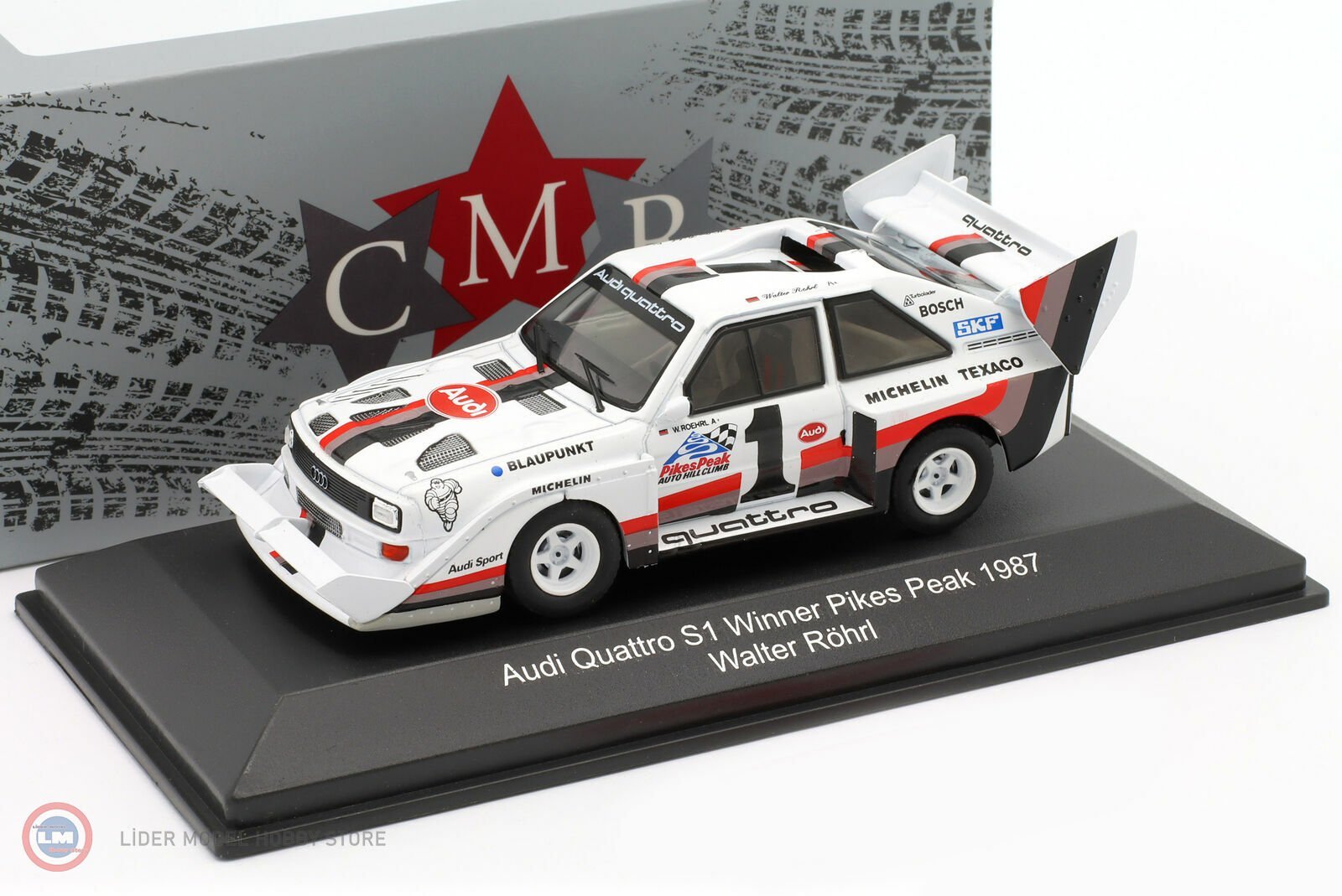 1:43 1987 Audi Sport quattro S1 E2 #1 - Winner Pikes Peak