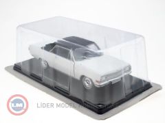 1:24 1965 Opel DIPLOMAT V8 COUPE - WHITE BLACK