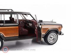 1:18 Jeep GRAND WAGONEER 1989  - Black / Cherry & Wood Panels