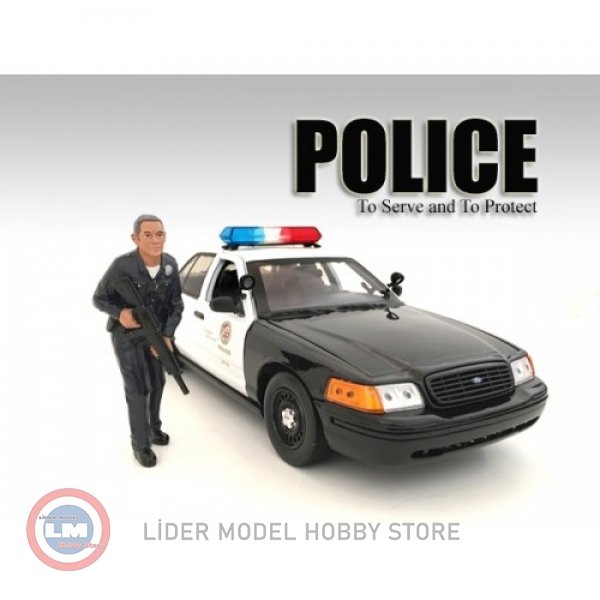 1:18  American Diorama Polis Figürü II 24012