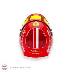 1:2 Miniature Helmets 2024 Ferrari Scuderia F1 Helmet - Kask Charles Leclerc