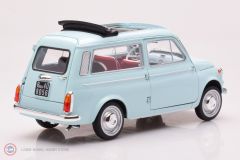 1:18 1964 Fiat 500 Giardiniera Aquamarina Blue