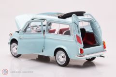 1:18 1964 Fiat 500 Giardiniera Aquamarina Blue