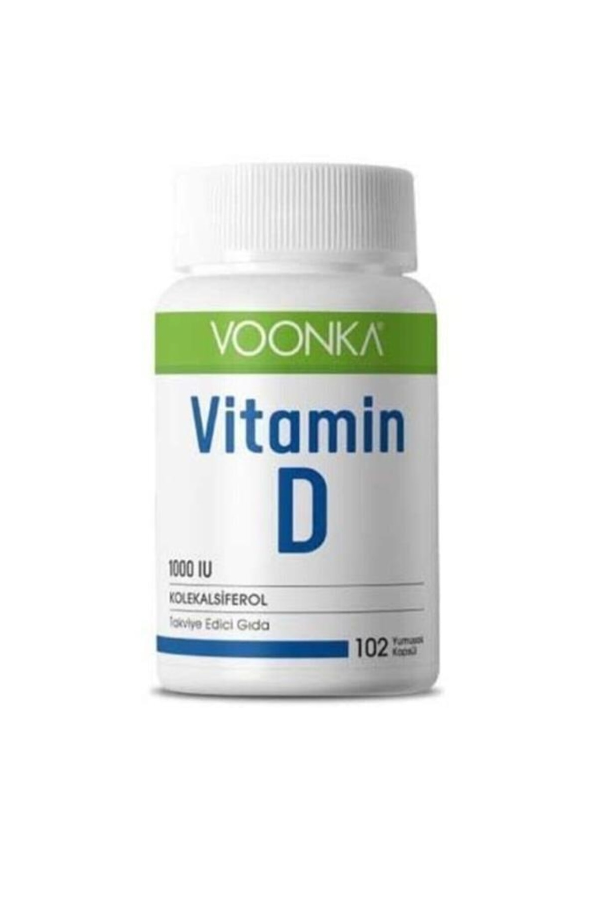 Voonka Vitamin D 102 Yumuşak Kapsül
