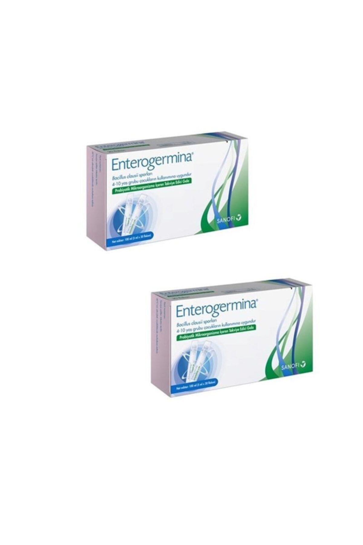 Enterogermina Kids(Çocuk) Probiyotik 5 ml 10 Flakon 2 Kutu