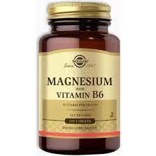 Solgar Magnesium with Vitamin B6 100 Tablet