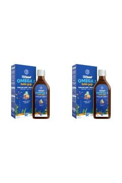 Wellcare Omega 3 Fish Oil Karışık Meyve Aromalı Balık Yağı 150 Ml 2 Kutu