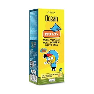 Ocean Multivitamin Multimineral Şurup Kral Şakir 150 ml