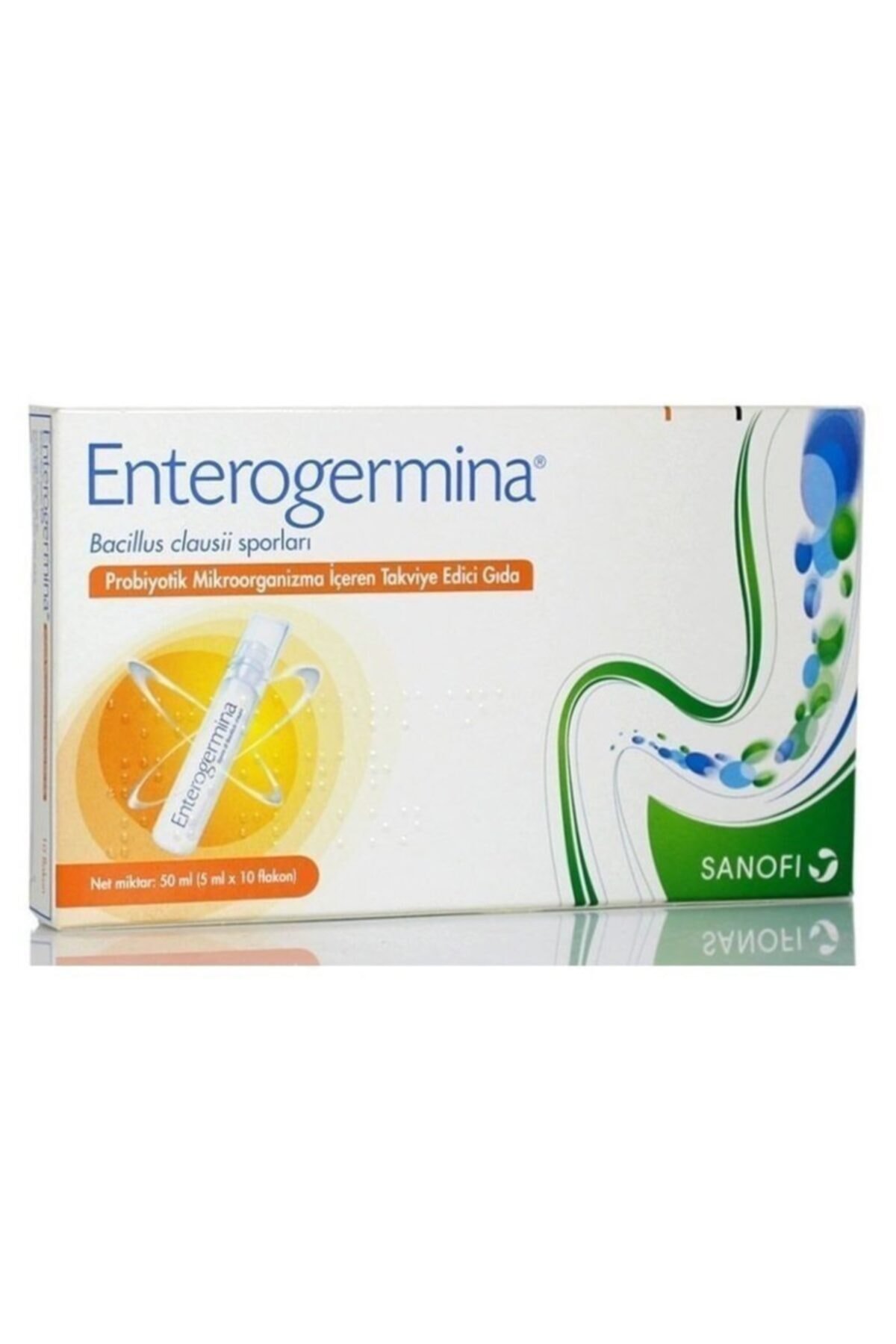 Enterogermina Yetişkin 5 ml × 10 Flakon ÜRÜN