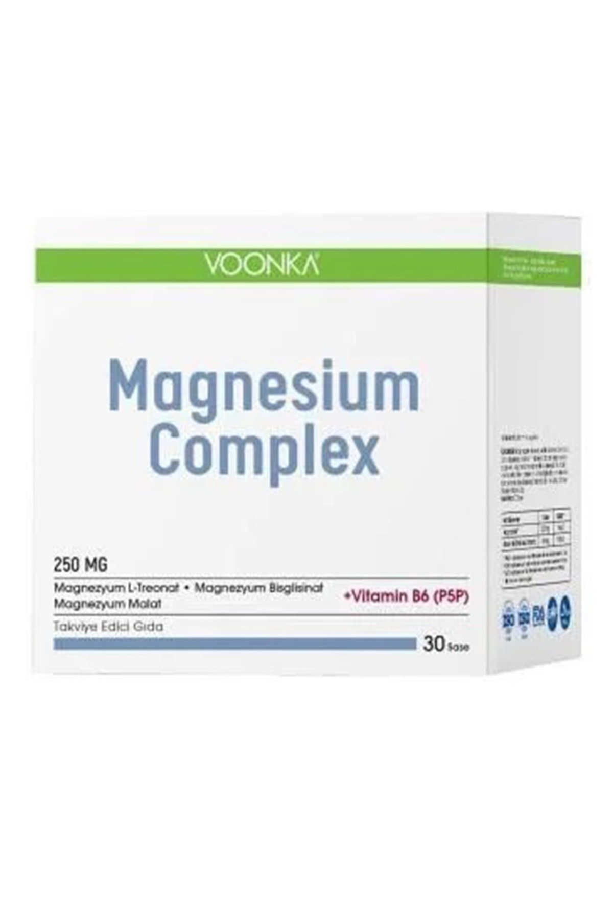 Voonka Magnesium Complex 30 Saşe