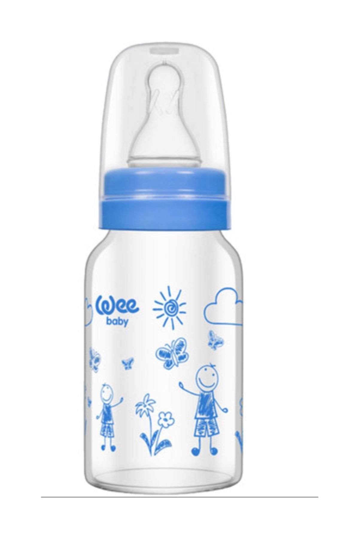 Wee Baby Isıya Dayanıklı Cam Biberon 120 ml 770