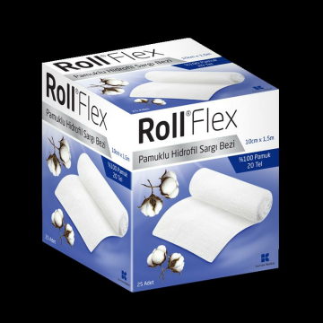 Roll Flex Sargı Bezi 10 cm x 1,5 m