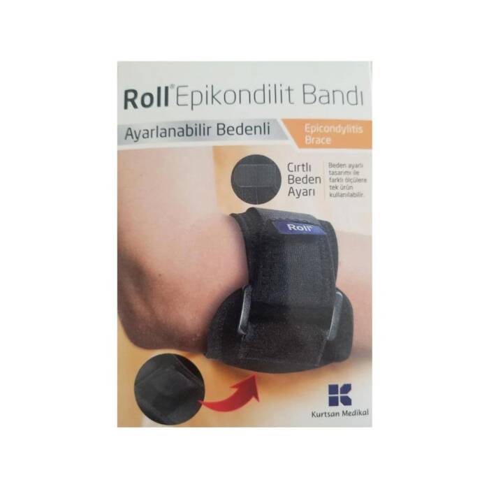 Roll Ayarlanabilir Bedenli Epikondilit Bandı