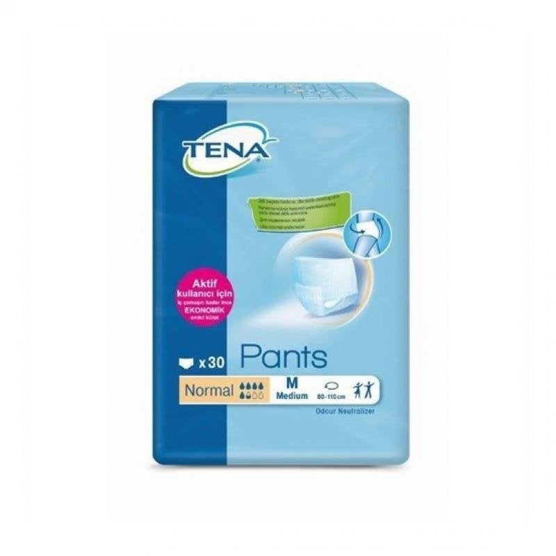 Tena Pants Külot Yetişkin Hasta Bezi Medium 30'lu Paket 4'lü