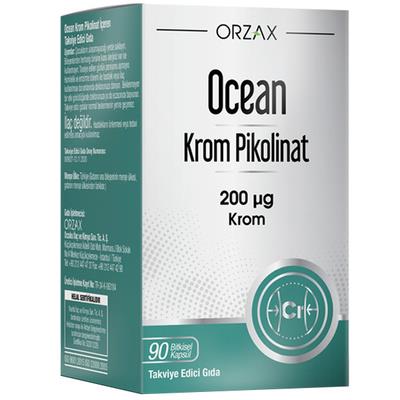 Ocean Krom Pikolinat 200 mcg 90 Kapsül