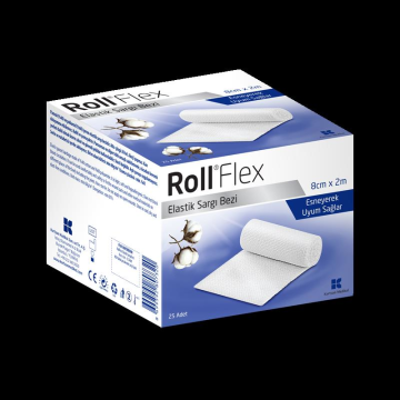 Roll Flex Elastik Sargı 8 cm