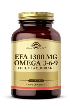 Solgar EFA 1300 mg Omega 3-6-9 60 Kapsül