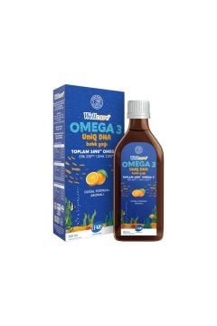 Wellcare Omega 3 Uniq Doğal Portakal Balık Yağı Sıvı 150 ml