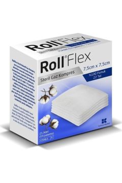 Roll Flex Gaz Kompres 7,5cm x 7,5cm 25'li