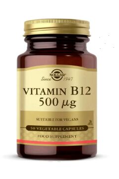 Solgar Vitamin B12 500 mcg 50 Kapsül