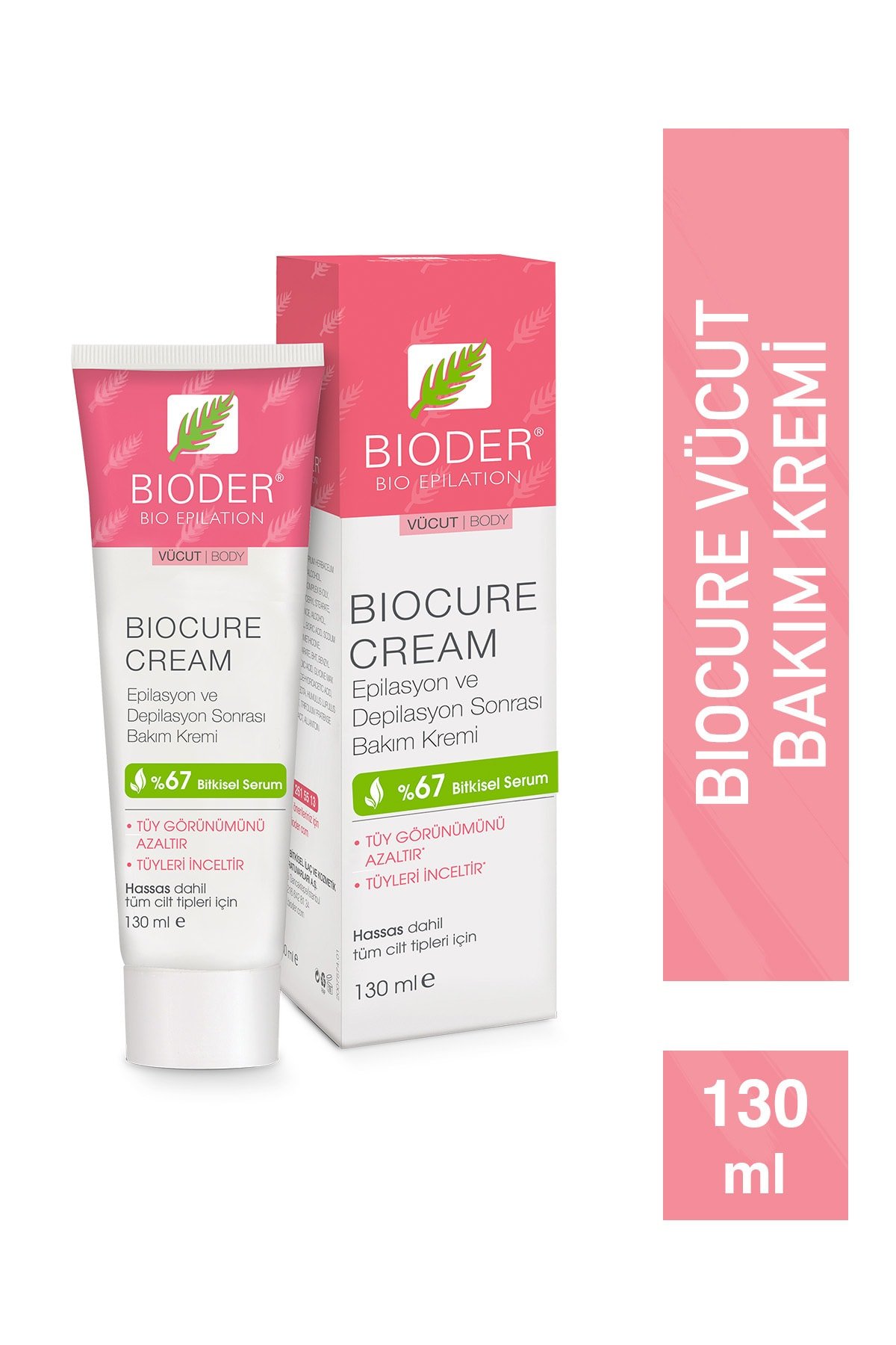 Bioder Biocure Tüy Azaltıcı Vücut Kremi 130 ml