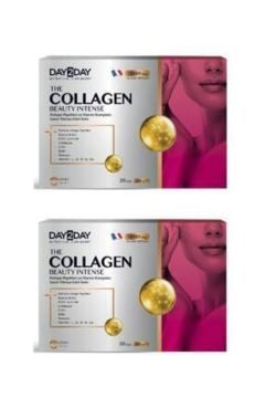 Day2Day The Collagen Beauty Intense Çilek Aromalı 30 Saşe 2 Kutu