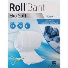 Roll Bant Eko Soft Kesilebilir Yara Bandı 8x1m