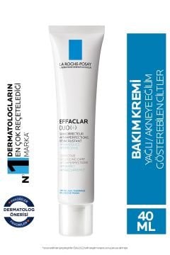 La Roche Posay Effaclar Duo + Cilt Kusuru Görünümü Karşıtı Akneye Eğilim Gösteren Ciltler İçin Bakım Kremi 40 ml