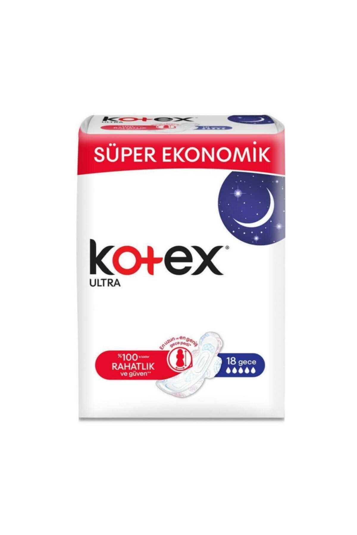 Kotex Ultra Gece 18'li