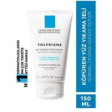 La Roche Posay Toleriane Cilt ve Makyaj Temizleyici Jel  150 ml