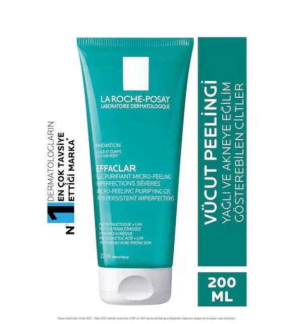 La Roche Posay Effaclar Gel Purifying Micro Peeling 200 ml