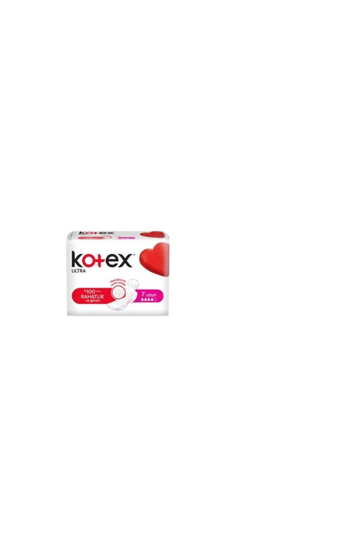 Kotex Ultra Uzun Pamuksu Yüzey 7'li