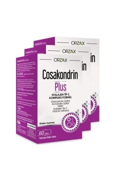 Orzax Cosakondrin Plus 60 Tablet 3 Kutu