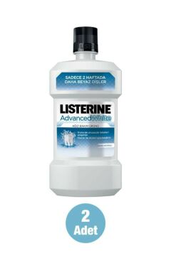 Listerine Advanced White Hafif Tat 250 ml 2 Kutu