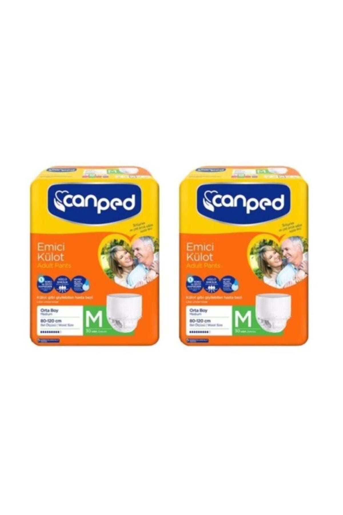 Canped Emici Külot Medium 30'lu Paket 2'Li