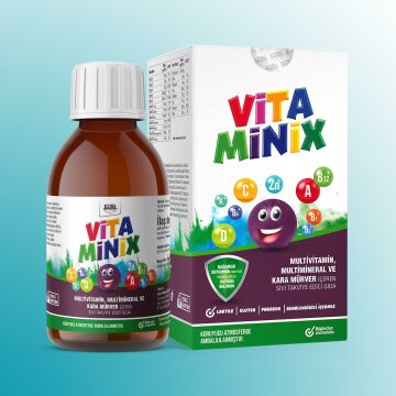 Vitaminix Kara Mürver Şurubu 150 ml