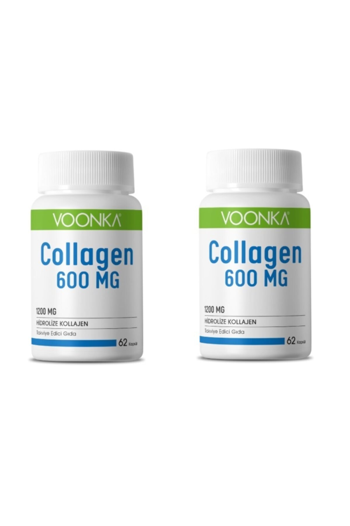 Voonka Collagen 600 mg 62 Kapsül 2 Kutu