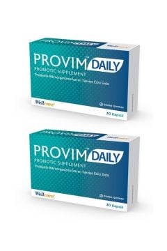 Wellcare Provim Daily 30 Kapsül 2 Kutu