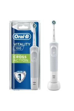 Oral-B Vitality 100 Cross Action White Şarjlı Diş Fırçası