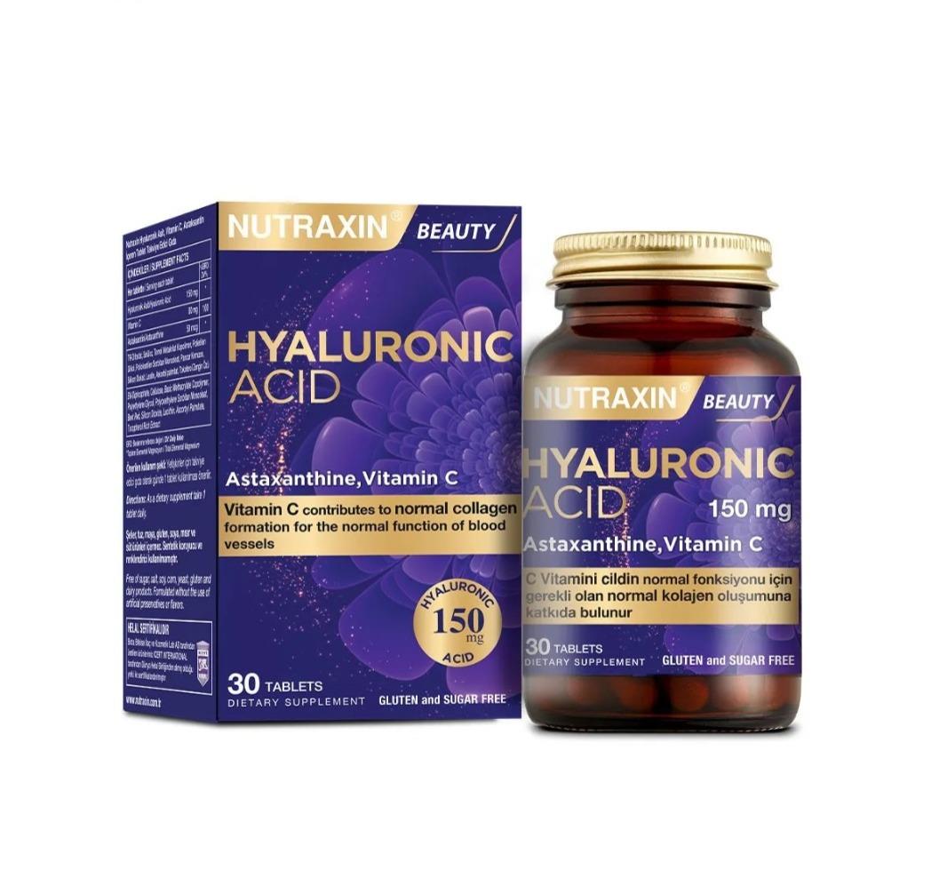 Nutraxin Beauty Hyaluronik Acid 30 Tablet