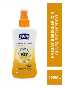Chicco Sprey Solare Güneş Spreyi SPF50+ 150 ml