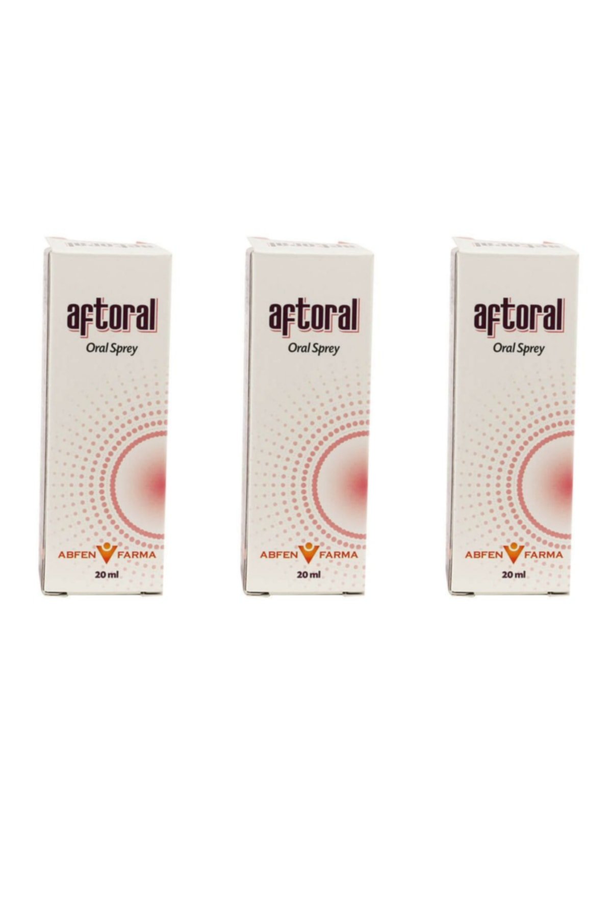 Abfen Farma Aftoral Sprey 20 ml 3 Kutu