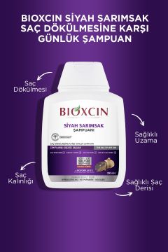 Bioxcin Siyah Sarımsak Şampuan 300 ml - 3 Al 2 Öde