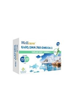 Wellcare Uniq 750 Omega 3 30 Kapsül