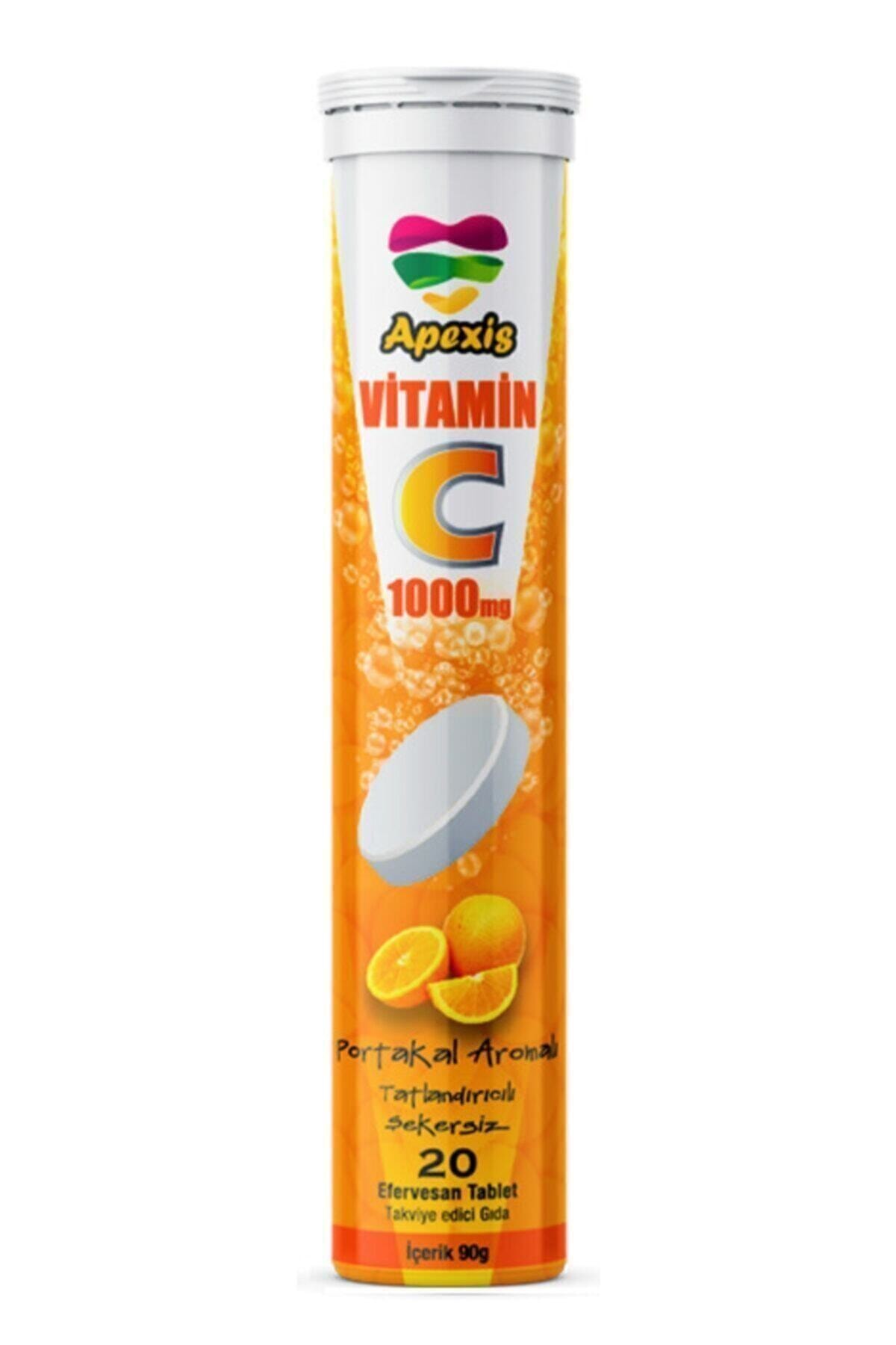 Apexis Vitamin C 1000 mg 20 Efervesan Tablet